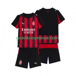 Thuis Tenue van AC Milan Kind 2-13 jaar 2025-26 Korte Mouw