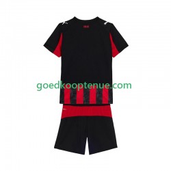 Thuis Tenue van AC Milan Kind 2-13 jaar 2025-26 Korte Mouw