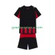 Thuis Tenue van AC Milan Kind 2-13 jaar 2025-26 Korte Mouw