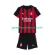 Thuis Tenue van AC Milan Kind 2-13 jaar 2025-26 Korte Mouw