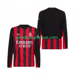Thuis Tenue van AC Milan Heren 2025-26 Lange Mouw