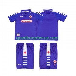 Thuis Retro Tenue van Fiorentina Kind 2-13 jaar 1998 1999 Korte Mouw