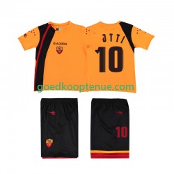 Thuis Retro Tenue van AS Roma TOTTI 10 Kind 2-13 jaar 2005-2006 Korte Mouw