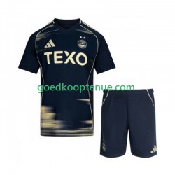Uit Tenue van Aberdeen Kind 2-13 jaar 2025-26 Korte Mouw