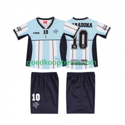 Thuis Retro Tenue van Argentinië MARADONA 10 2000 Kind 2-13 jaar Korte Mouw