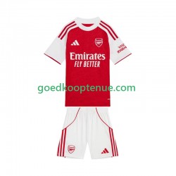 Thuis Tenue van Arsenal Kind 2-13 jaar 2025-26 Korte Mouw