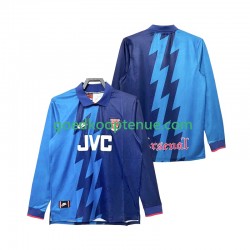Uit Retro Tenue van Arsenal 1995 1996 Heren Lange Mouw