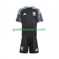 Uit Tenue van Aston Villa Kind 2-13 jaar 2025-26 Korte Mouw