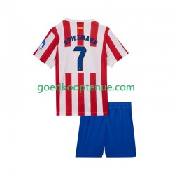 Thuis Tenue van Atlético Madrid Antoine Griezmann 7 Kind 2-13 jaar 2025-26 Korte Mouw