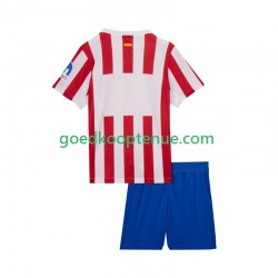 Thuis Tenue van Atlético Madrid Kind 2-13 jaar 2025-26 Korte Mouw