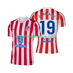 Thuis Tenue van Atlético Madrid Julian Alvarez 19 Heren 2025-26 Korte Mouw