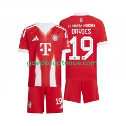 Thuis Tenue van FC Bayern München Alphonso Davies 19 Kind 2-13 jaar 2025-26 Korte Mouw