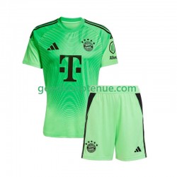 Thuis Tenue van FC Bayern München Keepersshirt Kind 2-13 jaar 2025-26 Korte Mouw