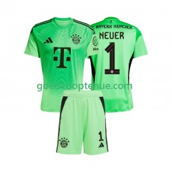 Thuis Tenue van FC Bayern München Keepersshirt Manuel Neuer 1 Kind 2-13 jaar 2025-26 Korte Mouw