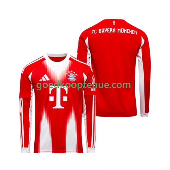 Thuis Tenue van FC Bayern München Heren 2025-26 Lange Mouw Thuis Tenue van FC Bayern München Heren 2025-26 Lange Mouw