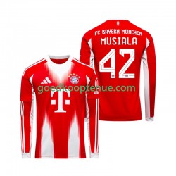 Thuis Tenue van FC Bayern München Jamal Musiala 42 Heren 2025-26 Lange Mouw