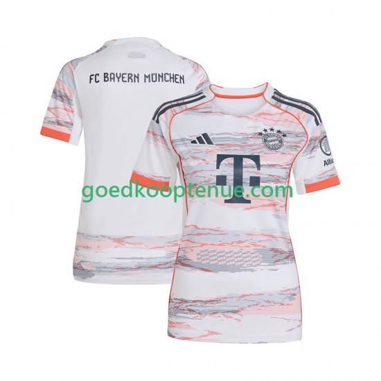 Uit Tenue van FC Bayern München Dames 2025-26 Korte Mouw Uit Tenue van FC Bayern München Dames 2025-26 Korte Mouw