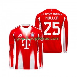 Thuis Tenue van FC Bayern München Thomas Muller 25 Heren 2025-26 Lange Mouw