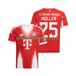 Thuis Tenue van FC Bayern München Thomas Muller 25 Heren 2025-26 Korte Mouw