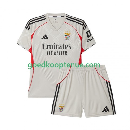 Uit Tenue van Benfica Kind 2-13 jaar 2025-26 Korte Mouw Uit Tenue van Benfica Kind 2-13 jaar 2025-26 Korte Mouw