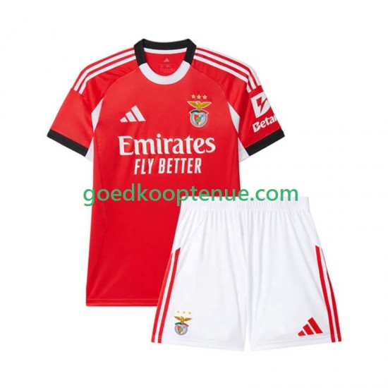 Thuis Tenue van Benfica Kind 2-13 jaar 2025-26 Korte Mouw Thuis Tenue van Benfica Kind 2-13 jaar 2025-26 Korte Mouw