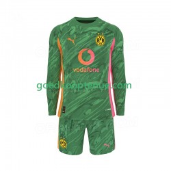 Thuis Tenue van Borussia Dortmund Keepersshirt Kind 2-13 jaar 2025-26 Lange Mouw