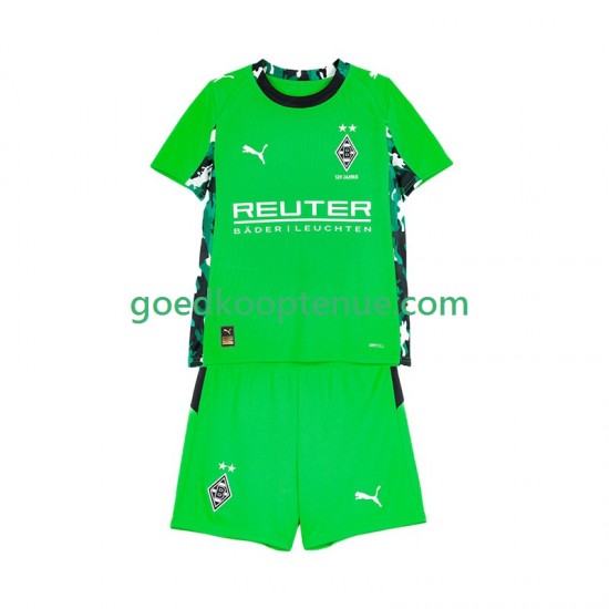 Uit Tenue van Borussia Mönchengladbach Kind 2-13 jaar 2025-26 Korte Mouw Uit Tenue van Borussia Mönchengladbach Kind 2-13 jaar 2025-26 Korte Mouw