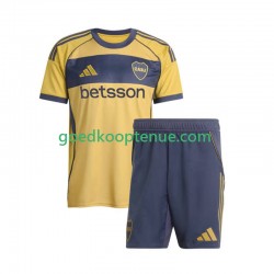 Uit Tenue van CA Boca Juniors Kind 2-13 jaar 2025-26 Korte Mouw