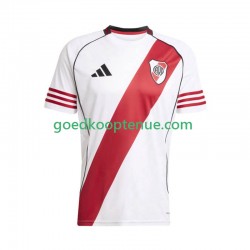 Thuis Tenue van CA River Plate Heren 2025-26 Korte Mouw