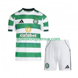 Thuis Tenue van Celtic FC Kind 2-13 jaar 2025-26 Korte Mouw