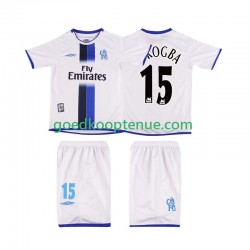 Uit Retro Tenue van Chelsea DROGBA 15 2003 Kind 2-13 jaar Korte Mouw