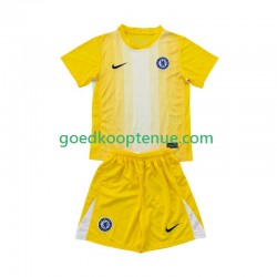 3de Tenue van Chelsea Keepersshirt Kind 2-13 jaar 2025-26 Korte Mouw