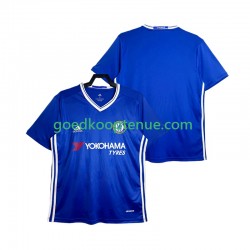 Thuis Retro Tenue van Chelsea 2016-2017 Heren Korte Mouw
