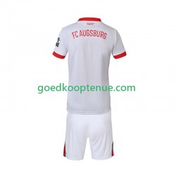 Thuis Tenue van FC Augsburg Kind 2-13 jaar 2025-26 Korte Mouw