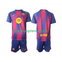 Thuis Tenue van FC Barcelona Kind 2-13 jaar 2025-26 Korte Mouw
