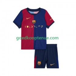 Thuis Tenue van FC Barcelona Coldplay Kind 2-13 jaar 2024-25 Korte Mouw