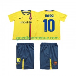 Uit Retro Tenue van FC Barcelona Lionel Messi 10 2009 Kind 2-13 jaar 2008 Korte Mouw
