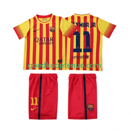 Uit Retro Tenue van FC Barcelona Neymar JR 11 2013 2014 Kind 2-13 jaar Korte Mouw Uit Retro Tenue van FC Barcelona Neymar JR 11 2013 2014 Kind 2-13 jaar Korte Mouw