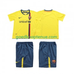 Uit Retro Tenue van FC Barcelona 2009 Kind 2-13 jaar 2008 Korte Mouw