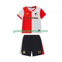 Thuis Tenue van Feyenoord Rotterdam Kind 2-13 jaar 2025-26 Korte Mouw