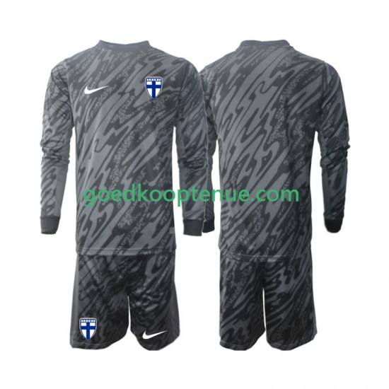 Thuis Tenue van Finland Keepersshirt Kind 2-13 jaar 2024 Lange Mouw Thuis Tenue van Finland Keepersshirt Kind 2-13 jaar 2024 Lange Mouw