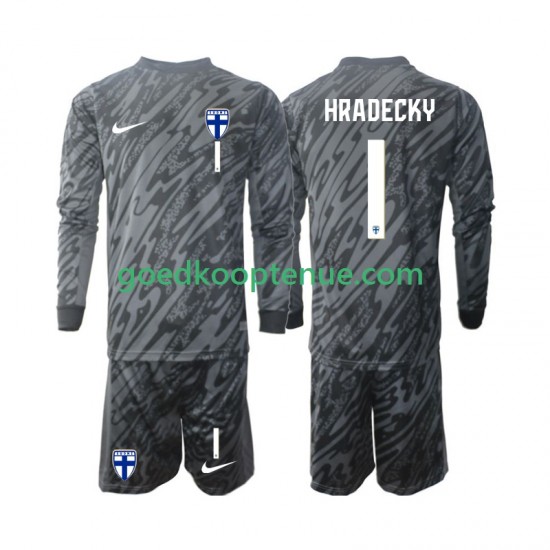 Thuis Tenue van Finland Keepersshirt HRADECKY 1 Kind 2-13 jaar 2024 Lange Mouw Thuis Tenue van Finland Keepersshirt HRADECKY 1 Kind 2-13 jaar 2024 Lange Mouw