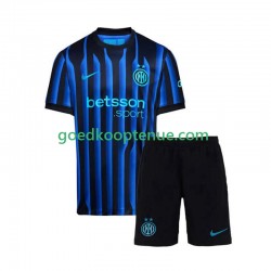 Thuis Tenue van Inter Milan Kind 2-13 jaar 2025-26 Korte Mouw