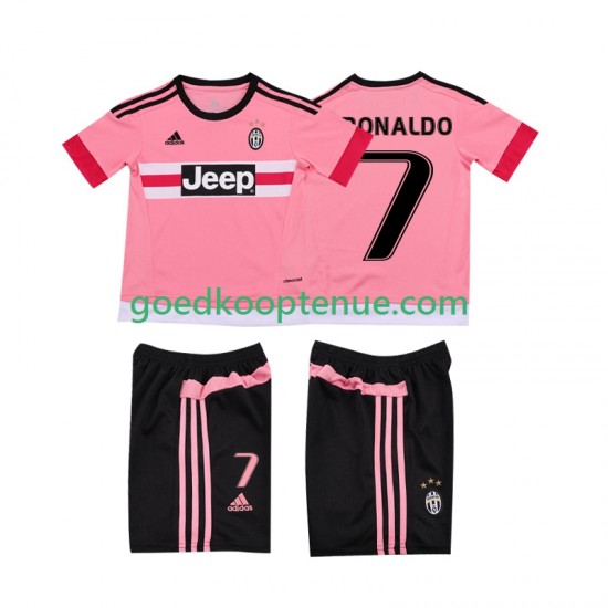 Uit Retro Tenue van Juventus Cristiano RONALDO 7 2015 2016 Kind 2-13 jaar Korte Mouw Uit Retro Tenue van Juventus Cristiano RONALDO 7 2015 2016 Kind 2-13 jaar Korte Mouw