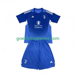 Thuis Tenue van Juventus Keepersshirt Kind 2-13 jaar 2025-26 Korte Mouw