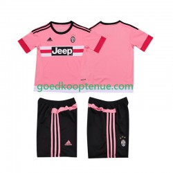 Uit Retro Tenue van Juventus 2015 2016 Kind 2-13 jaar Korte Mouw