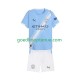 Thuis Tenue van Manchester City Kind 2-13 jaar 2025-26 Korte Mouw Thuis Tenue van Manchester City Kind 2-13 jaar 2025-26 Korte Mouw