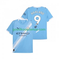 Thuis Tenue van Manchester City Erling Haaland 9 Heren 2025-26 Korte Mouw