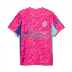 Uit Tenue van Manchester City Keepersshirt Heren 2025-26 Korte Mouw