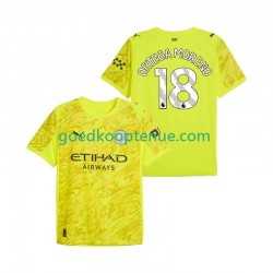 3de Tenue van Manchester City Keepersshirt ORTEGA MORENO 18 Heren 2025-26 Korte Mouw